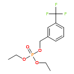 Phosphoric acid, diethyl [3-(trifluoromethyl)phenyl]methyl ester