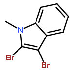 1H-Indole, 2,3-dibromo-1-methyl-