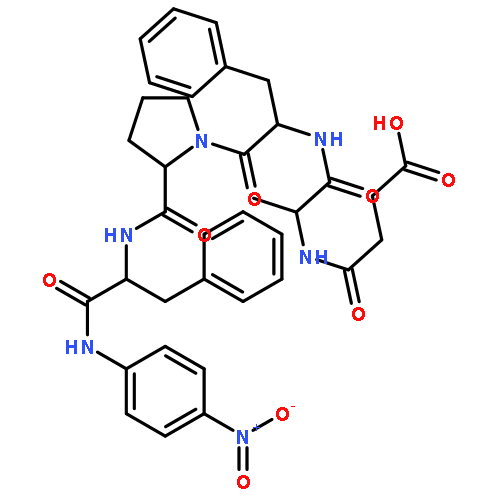 L-Phenylalaninamide,N-(3-carboxy-1-oxopropyl)-L-alanyl-L-phenylalanyl-L-prolyl-N-(4-nitrophenyl)-