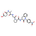 L-Phenylalaninamide,N-(3-carboxy-1-oxopropyl)-L-alanylglycyl-L-prolyl-N-(4-nitrophenyl)-