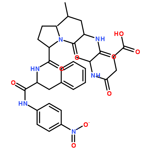 L-Phenylalaninamide,N-(3-carboxy-1-oxopropyl)-L-alanyl-L-leucyl-L-prolyl-N-(4-nitrophenyl)-