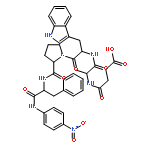 L-Phenylalaninamide,N-(3-carboxy-1-oxopropyl)-L-alanyl-L-tryptophyl-L-prolyl-N-(4-nitrophenyl)-