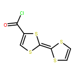 1,3-Dithiole-4-carbonyl chloride, 2-(1,3-dithiol-2-ylidene)-