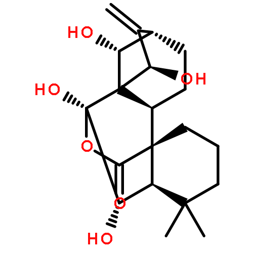 Kaur-16-en-20-oic acid,6,7,7,14,15-pentahydroxy-, 20,7-lactone, (6b,7a,14R,15b)-