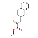 Propanoic acid, 2-oxo-3-(2(1H)-quinolinylidene)-, ethyl ester