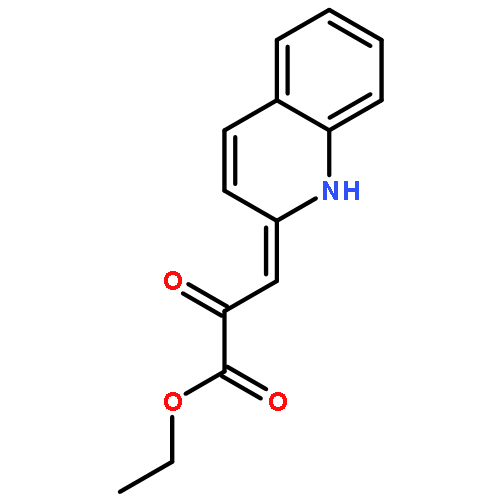 Propanoic acid, 2-oxo-3-(2(1H)-quinolinylidene)-, ethyl ester