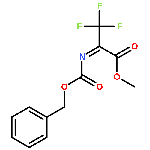 Propanoic acid, 3,3,3-trifluoro-2-[[(phenylmethoxy)carbonyl]imino]-,methyl ester