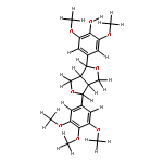 (-)-(7R,7'R,8S,8'S)-4'-hydroxy-3,3',4,5,5'-pentamethoxy-7,9':7',9-diepoxylignane