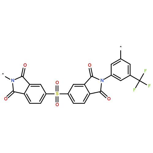 Poly[(1,3-dihydro-1,3-dioxo-2H-isoindole-2,5-diyl)sulfonyl(1,3-dihydro-1
,3-dioxo-2H-isoindole-5,2-diyl)[5-(trifluoromethyl)-1,3-phenylene]]