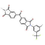 Poly[(1,3-dihydro-1,3-dioxo-2H-isoindole-2,5-diyl)carbonyl(1,3-dihydro-
1,3-dioxo-2H-isoindole-5,2-diyl)[5-(trifluoromethyl)-1,3-phenylene]]