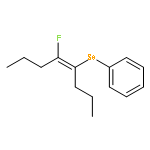 Benzene, [[(1E)-2-fluoro-1-propyl-1-pentenyl]seleno]-