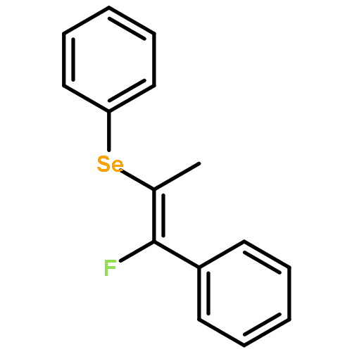 Benzene, [[(1E)-2-fluoro-1-methyl-2-phenylethenyl]seleno]-