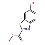 2-Benzothiazolecarboxylic acid, 6-hydroxy-, methyl ester