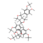 (-)-(7R,7'R,7''R,8S,8'S,8''S)-4',4''-dihydroxy-3,3',3'',5-tetramethoxy-7,9':7',9-diepoxy-4,8''-oxy-8,8'-sesquineolignan-7'',9''-diol