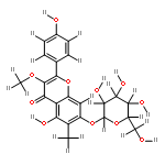 5,7,4'-trihydroxy-3-methoxy-6-methylflavonol-7-O-beta-D-glucopyranoside