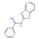 Benzenecarboximidamide, N-2-benzoxazolyl-