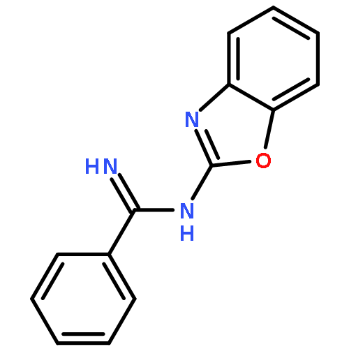 Benzenecarboximidamide, N-2-benzoxazolyl-