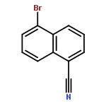 1-Naphthalenecarbonitrile, 5-bromo-