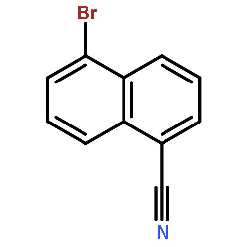 1-Naphthalenecarbonitrile, 5-bromo-