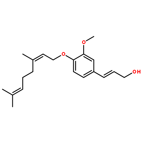 3-(4-((3,7-Dimethylocta-2,6-dien-1-yl)oxy)-3-methoxyphenyl)prop-2-en-1-ol