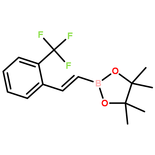 (E)-4,4,5,5-tetramethyl-2-(2-(trifluoromethyl)styryl)-1,3,2-dioxaborolane