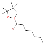 1,3,2-Dioxaborolane, 2-(1-bromoheptyl)-4,4,5,5-tetramethyl-