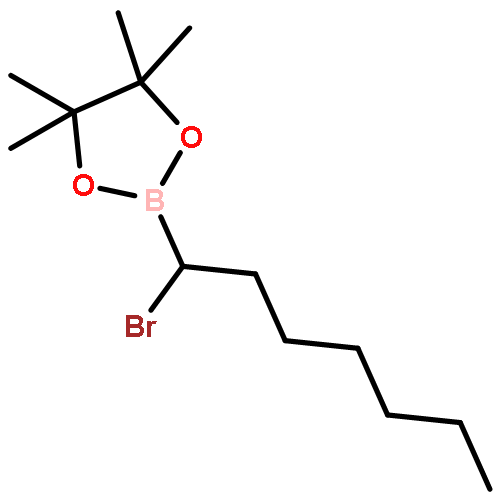 1,3,2-Dioxaborolane, 2-(1-bromoheptyl)-4,4,5,5-tetramethyl-