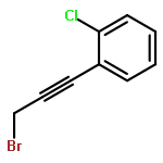 Benzene, 1-(3-bromo-1-propynyl)-2-chloro-