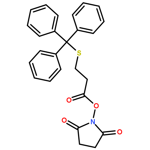 2,5-Dioxopyrrolidin-1-yl 3-(tritylthio)propanoate