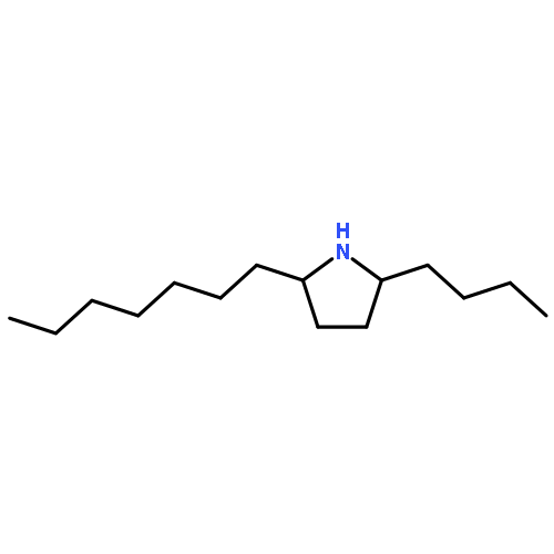 (-)-(2R,5R)-2-butyl-5-heptylpyrrolidine
