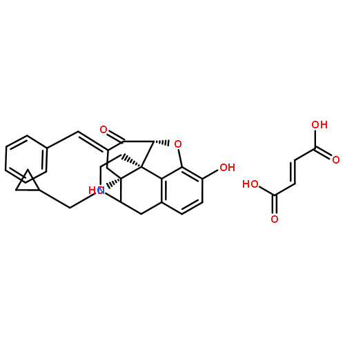 Morphinan-6-one,17-(cyclopropylmethyl)-4,5-epoxy-3,14-dihydroxy-7-(phenylmethylene)-, (5a)-