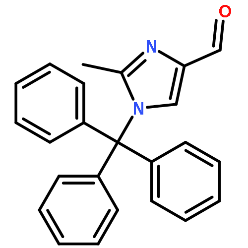 1H-Imidazole-4-carboxaldehyde, 2-methyl-1-(triphenylmethyl)-