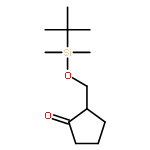 Cyclopentanone, 2-[[[(1,1-dimethylethyl)dimethylsilyl]oxy]methyl]-