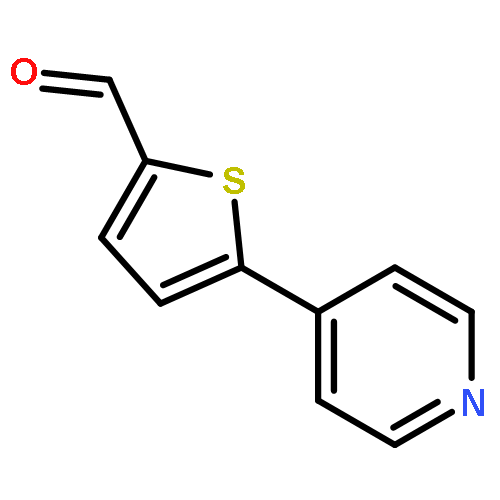 2-Thiophenecarboxaldehyde,5-(4-pyridinyl)-