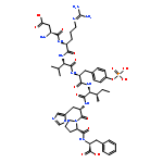 Angiotensin II,4-(O-phosphono-L-tyrosine)-5-L-isoleucine-