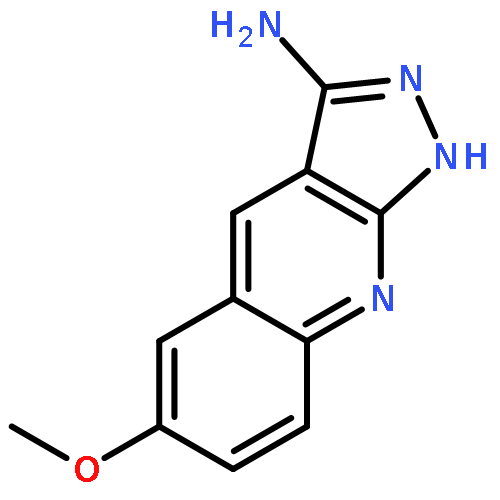 6-methoxy-1H-pyrazolo[3,4-b]quinolin-3-amine