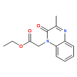 3-methyl-2-oxo-1(2H)-Quinoxalineacetic acid ethyl ester