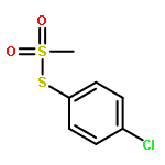 Methanesulfonothioicacid, S-(4-chlorophenyl) ester