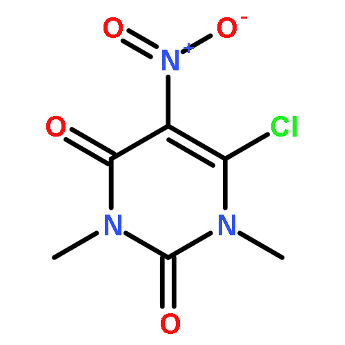 2,4(1H,3H)-Pyrimidinedione,6-chloro-1,3-dimethyl-5-nitro-