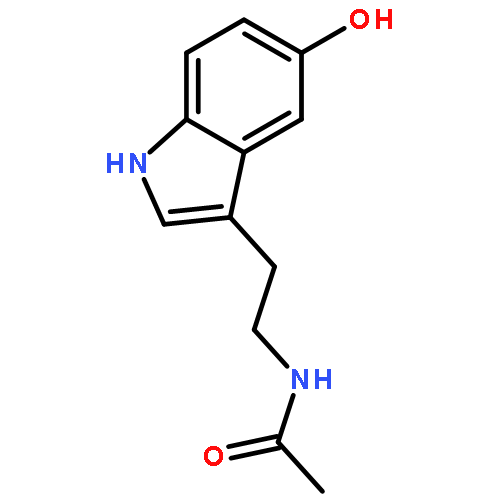 Acetamide,N-[2-(5-hydroxy-1H-indol-3-yl)ethyl]-