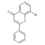 4H-1-Benzopyran-4-one, 8-bromo-2-phenyl-