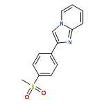 Imidazo[1,2-a]pyridine,2-[4-(methylsulfonyl)phenyl]-