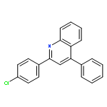 2-(4-CHLOROPHENYL)-4-PHENYLQUINOLINE