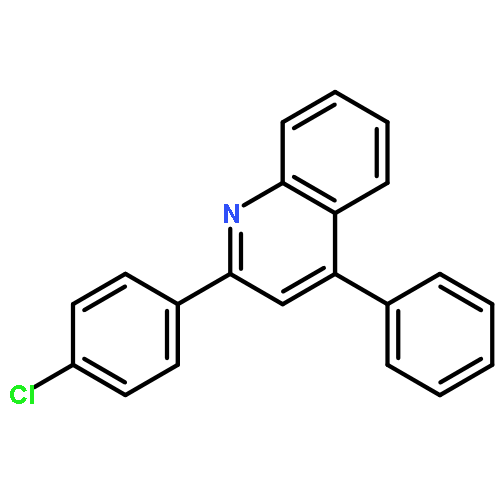 2-(4-CHLOROPHENYL)-4-PHENYLQUINOLINE