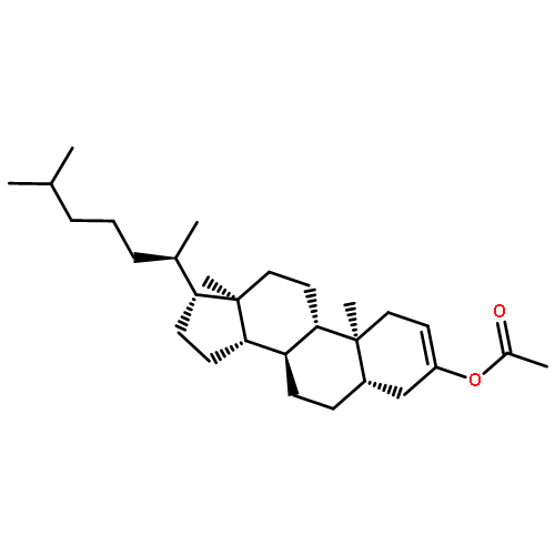 Cholest-2-en-3-ol, acetate, (5a)-