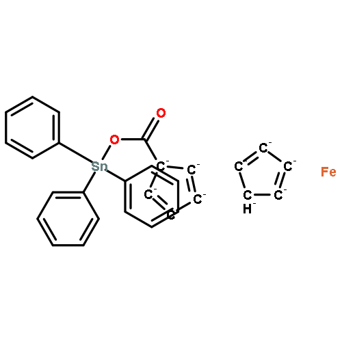 Ferrocene,[[(triphenylstannyl)oxy]carbonyl]- (9CI)