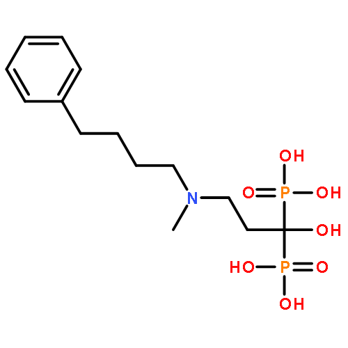 {1-hydroxy-3-[methyl(4-phenylbutyl)amino]propane-1,1-diyl}bis(phosphonic acid)