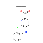 tert-butyl 5-[(2-chlorophenyl)amino]picolinate