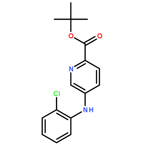 tert-butyl 5-[(2-chlorophenyl)amino]picolinate