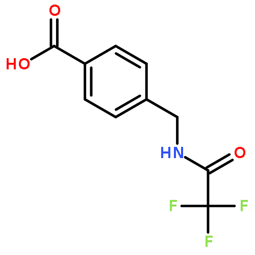 Benzoic acid, 4-[[(trifluoroacetyl)amino]methyl]-